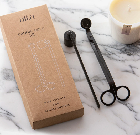 Alta Candle Care Kit Black
