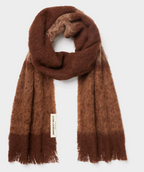 Waverly Mills Sunday Scarf in Mocha Alpaca Wool