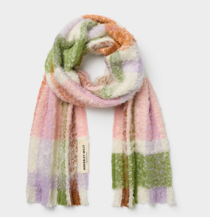 Waverly Mills Bliss Scarf in Bloom
