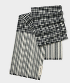 Waverly Mills Bask Shawl in Charcoal