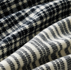 Waverly Mills Bask Shawl in Charcoal