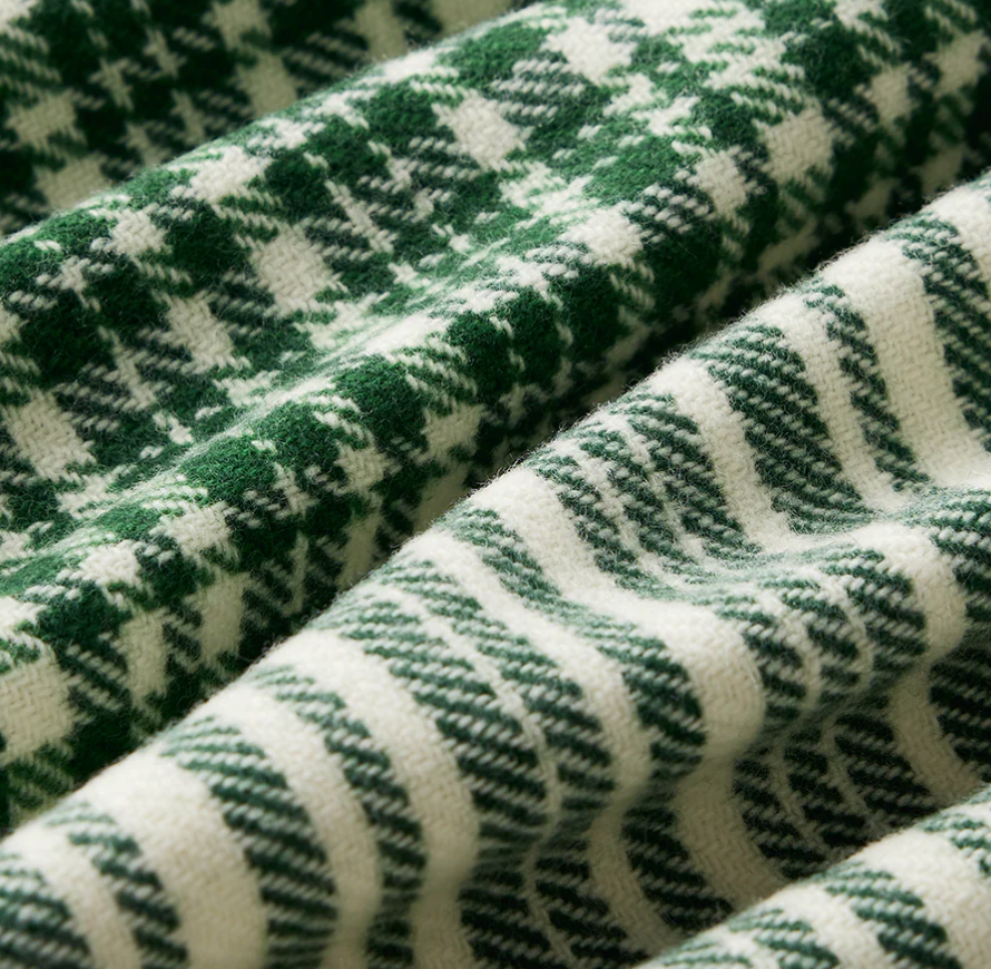 Waverly Mills Bask Shawl in Artichoke