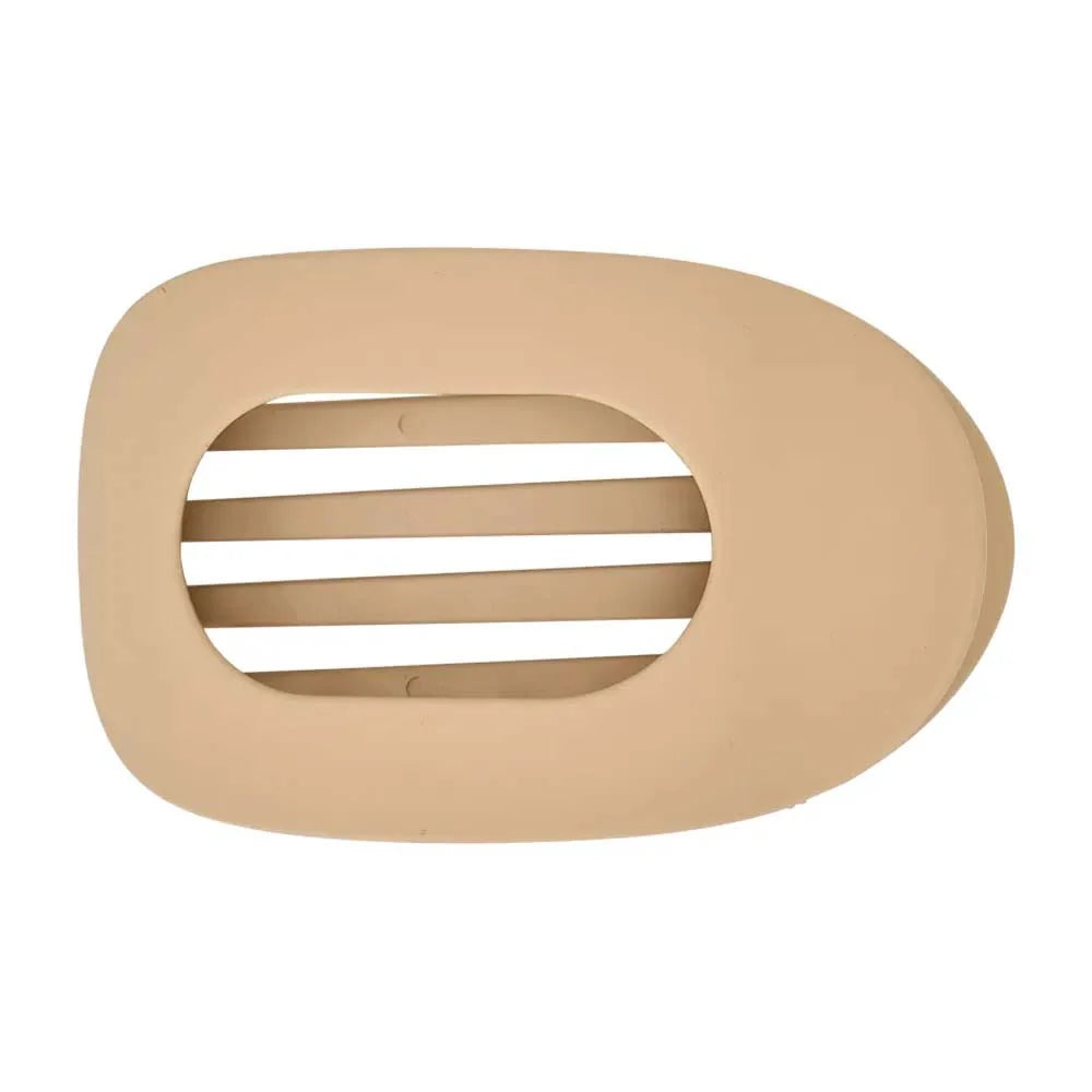 Tamed flat hair claw- beige