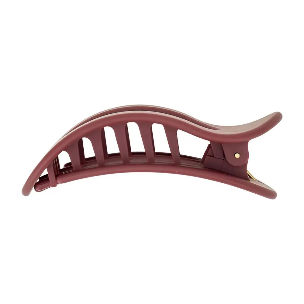 Tamed Flat Hair Claw- Wine