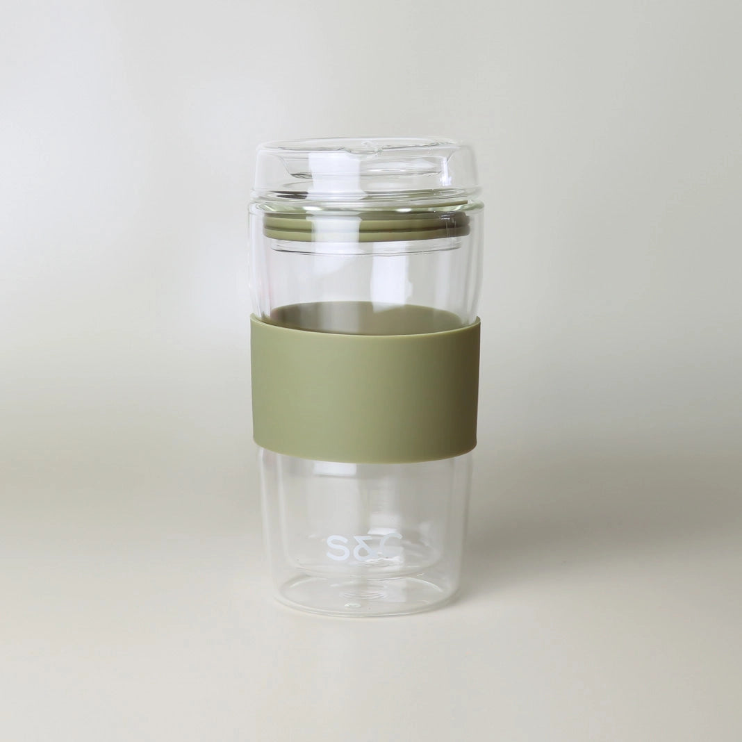 Sage & Cooper Dua Coffee Cup-Khaki