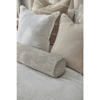 Amalfi Koba Boucle Bolster Cushion Grey