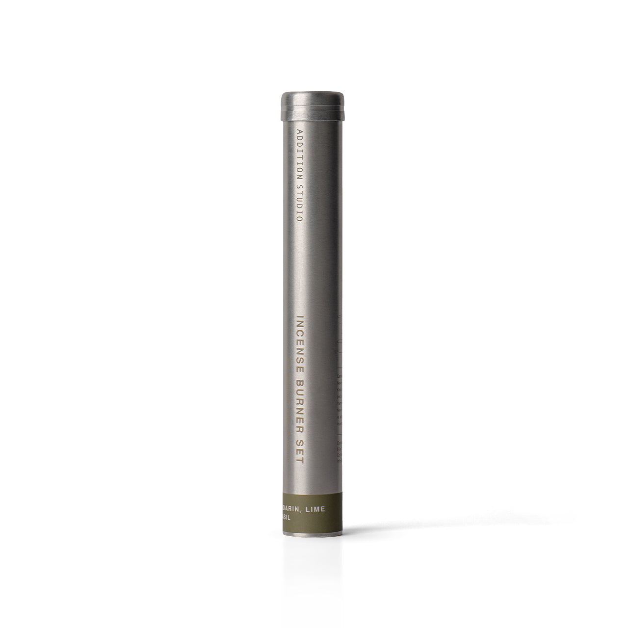 Addition Studio- Mandarin, Lime and Basil Incense Set with Holder