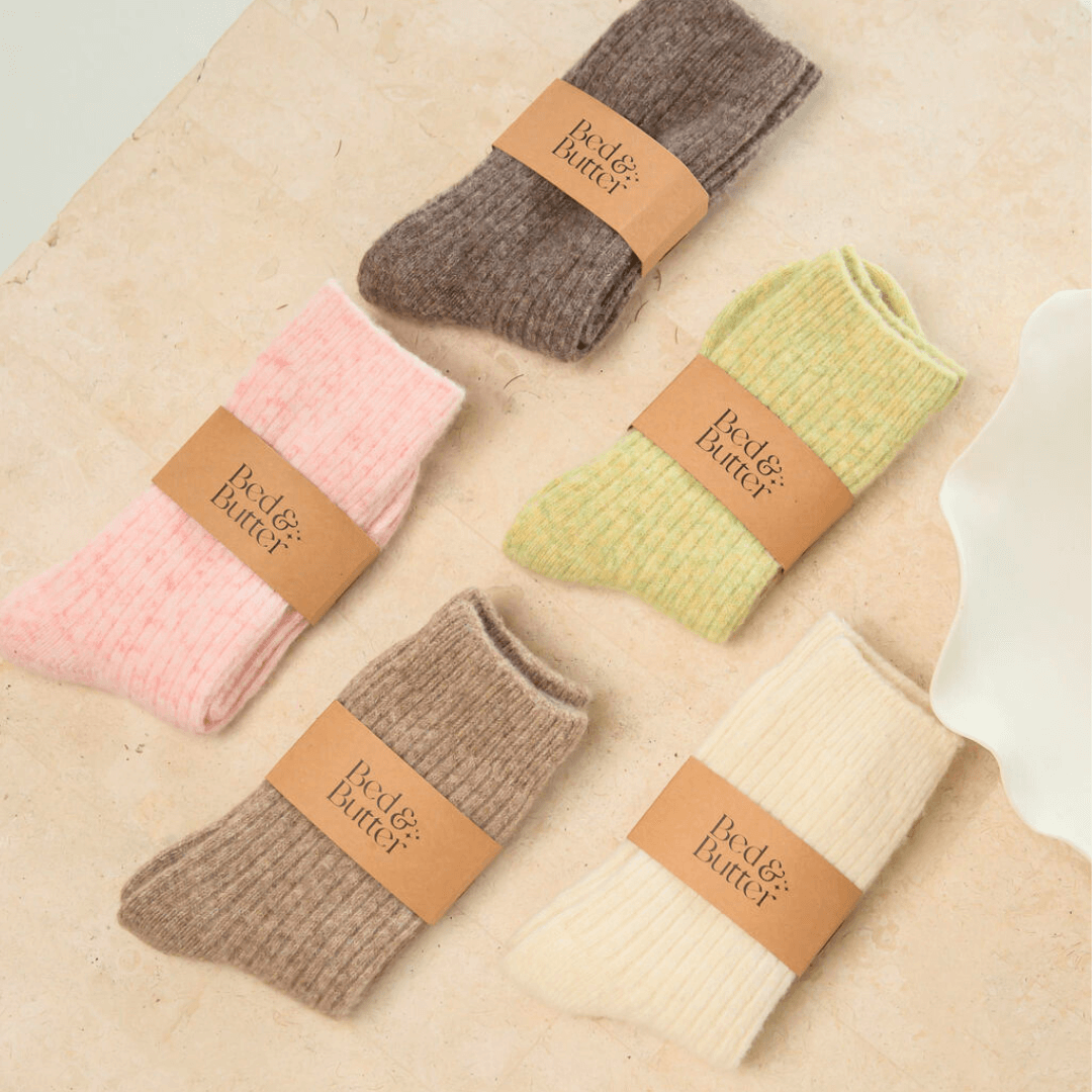The Comfiest Socks - Blush Pink: L/XL
