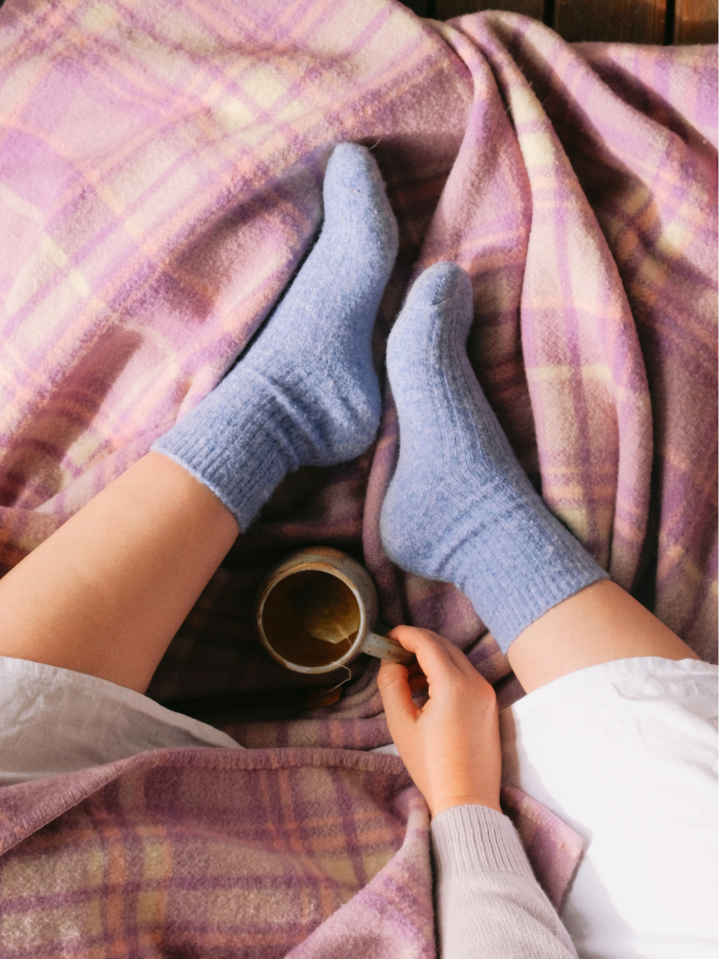 The Comfiest Socks - Lavender: S/M