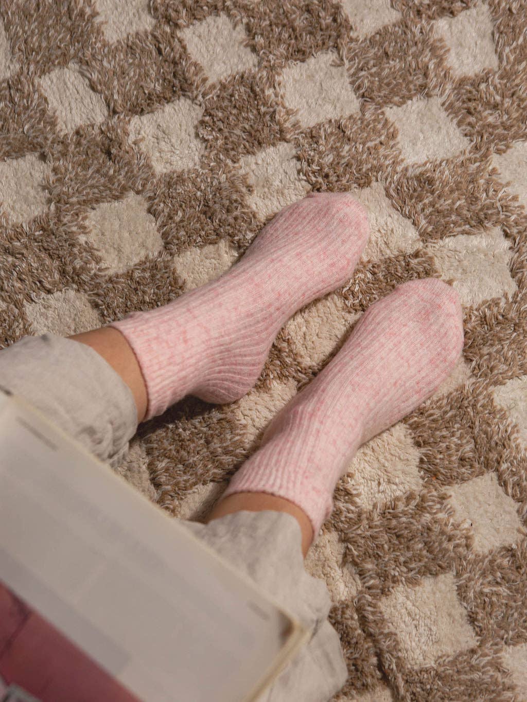 The Comfiest Socks - Blush Pink: S/M