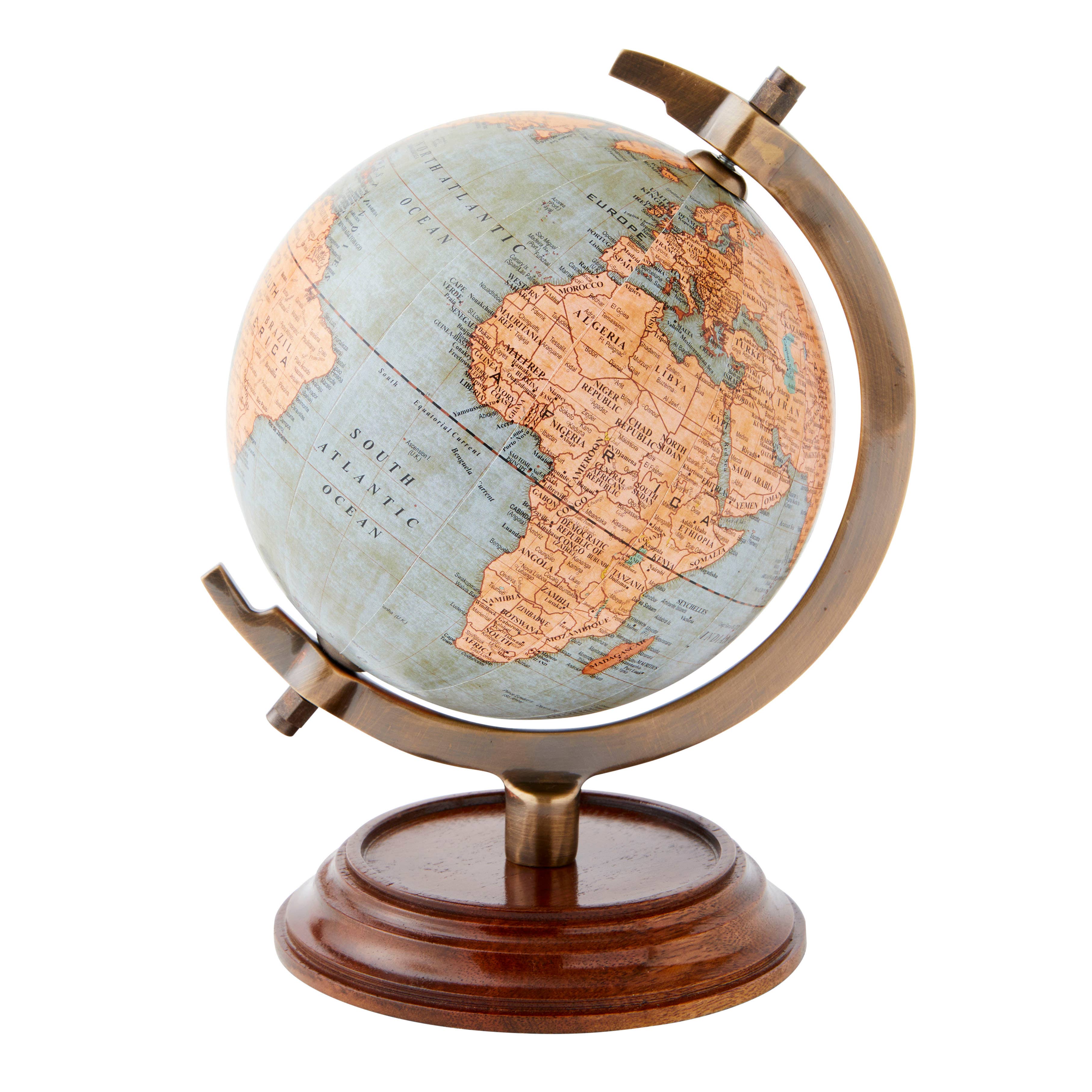 Explorer's Globe - Blue