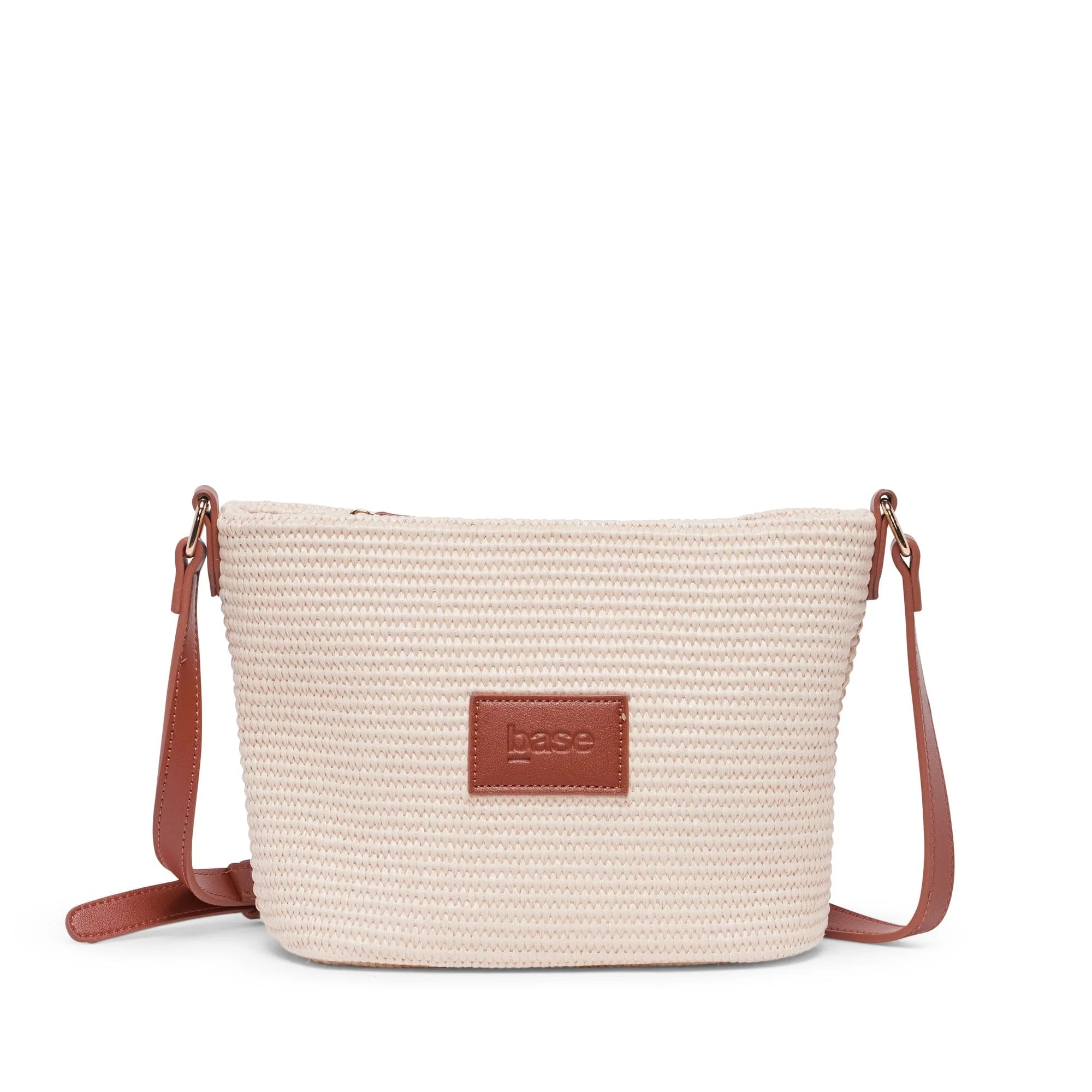 Base Supply Panier Crossbody Bag Tan