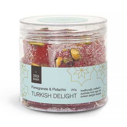 Rose or Pomegranate & Pistachio Turkish Delight-250g