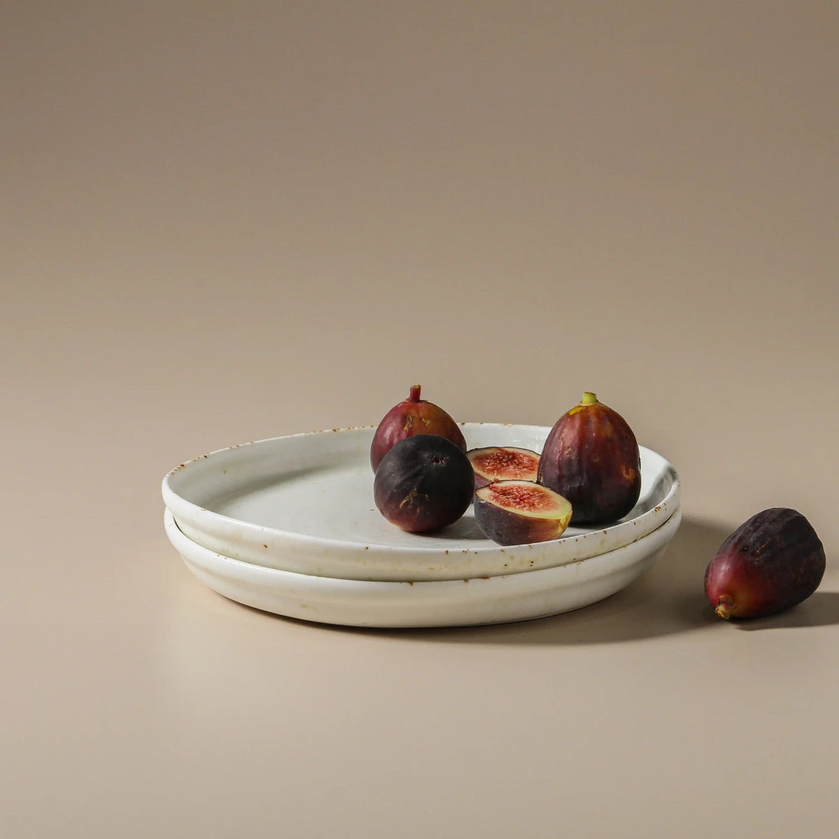 Suki Side Plate- White